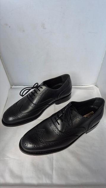 Nieuwe Van Lier zwart leren nette schoenen mt 41 / 7,5 beschikbaar voor biedingen
