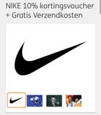 Nike 10% kortingscoupon  (ook op outlet), Tickets en Kaartjes, Kortingen en Cadeaubonnen