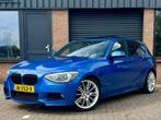 BMW 1-serie 120d High Executive Automaat Airco Xenon Schuifd, Euro 5, Zwart, Blauw, 23 km/l