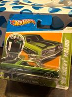 Hot Wheels '65 Chevy Malibu Treasure Hunt, Ophalen of Verzenden, Nieuw, Auto, Hot Wheels