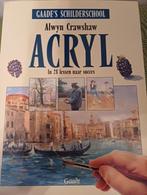 Hobby boek Acryl, Ophalen of Verzenden, Zo goed als nieuw, Tekenen en Schilderen
