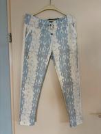 Nieuwe damesbroek van het merk ZIZO maat 42 in wit en blauw, Zizo, Maat 42/44 (L), Nieuw, Ophalen of Verzenden
