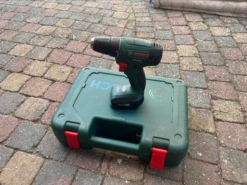 Bosch PSR 1440 LI schroefmachine + 2 accu’s beschikbaar voor biedingen
