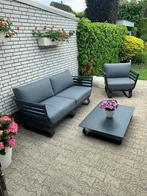 Luxe lounge set, Ophalen, 3 zitplaatsen, Aluminium, Loungeset