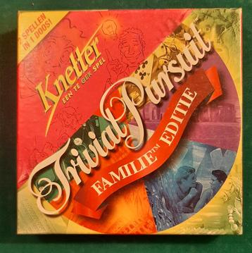 Trivial pursuit familie editie - Knetter een te gek spel beschikbaar voor biedingen