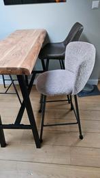 Mooie Barkruk met Zachte Bekleding, Antiek en Kunst, Ophalen