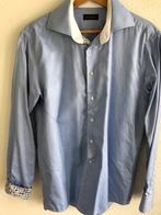 Alveare Lichtblauw Overhemd - Maat 41 slim fit, Kleding | Heren, Overhemden, Blauw, Ophalen of Verzenden, Zo goed als nieuw, Halswijdte 41/42 (L)
