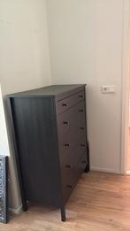 Ikea zwarte ladekast, Huis en Inrichting, Kasten | Ladekasten, Ophalen of Verzenden, Zo goed als nieuw, 25 tot 50 cm, 50 tot 100 cm