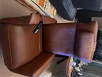 Prominent elektrische relaxstoel, Huis en Inrichting, Stoelen, Ophalen, Gebruikt, Bruin, Leer