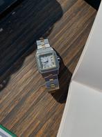 Cartier Santos Galbée 2961 Godron 12 maanden garantie!, Overige merken, Staal, Polshorloge, Ophalen of Verzenden