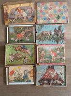 Prachtige zeer oude vintage kleine houten puzzels, Kinderen en Baby's, Speelgoed | Kinderpuzzels, Ophalen of Verzenden, Meer dan 50 stukjes