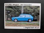Ansichtkaart VOLKSWAGEN Golf 1, Verzamelen, Ongelopen, Ophalen of Verzenden, Voertuig, 1980 tot heden