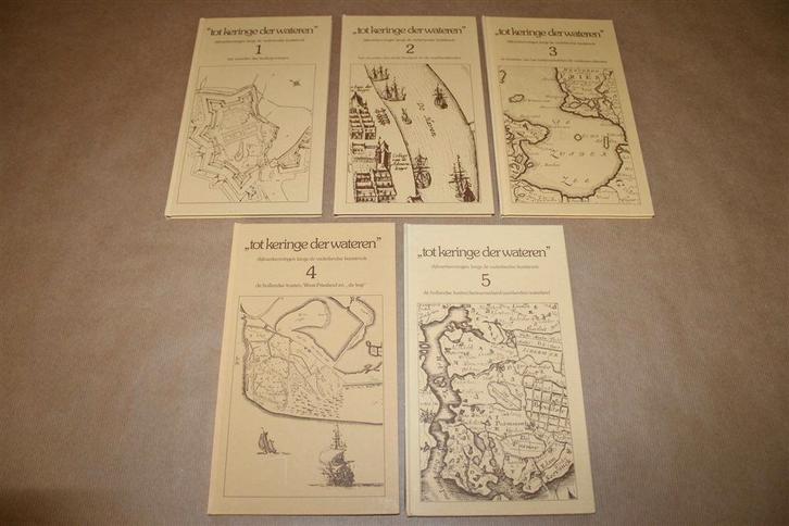 Tot keringe der wateren. 5 delen. Dijkverkenningen ...., Boeken, Geschiedenis | Vaderland, Zo goed als nieuw, Ophalen of Verzenden