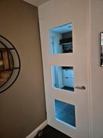 Moderne binnendeur met glas 231,5 x 93 cm, Doe-het-zelf en Verbouw, Deuren en Horren, 80 tot 100 cm, 215 cm of meer, Binnendeur