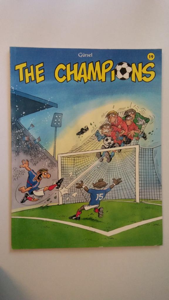 the Champions deel 19 strip stripboek voetbal Gursel, Boeken, Stripboeken, Gelezen, Eén stripboek, Ophalen of Verzenden