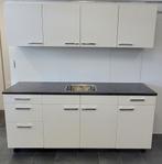 NIEUWE Bruynzeel Keuken 200 cm Wit W12  / INNOVARE OUTLET