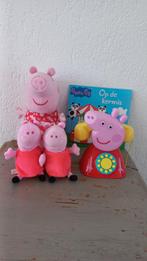 Peppa pig knuffels en boekje, Overige typen, Ophalen of Verzenden, Zo goed als nieuw