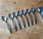 Koffielepels/desserlepels 17 stuks, Ophalen of Verzenden, Gebruikt, Rvs of Chroom