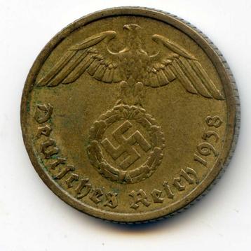 Duitsland 10 Pfennig 1938 F  beschikbaar voor biedingen
