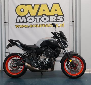 YAMAHA MT 07 ABS (bj 2020) beschikbaar voor biedingen