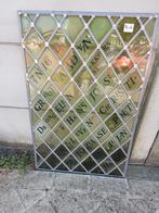 Diverse glas en lood panelen, Antiek en Kunst, Ophalen of Verzenden