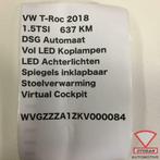vw t roc 2018 luchtrooster links dashboard 2ga819703, Auto-onderdelen, Dashboard en Schakelaars, Ophalen of Verzenden, Gebruikt