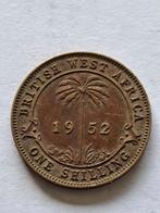 1 shilling British West Afrika 1952, Postzegels en Munten, Munten | Afrika, Ophalen of Verzenden, Overige landen