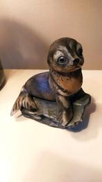 Mooi vintage zeehondje, zeehonden beeldje, Ophalen of Verzenden, Zo goed als nieuw, Dier