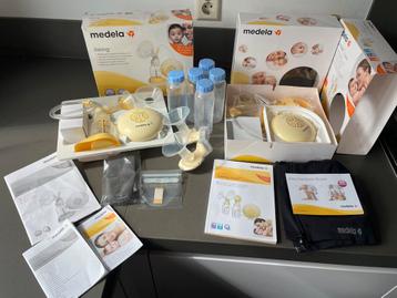 Medela Kolven Swing & Swing Maxi, Bustier discrete koeltas beschikbaar voor biedingen
