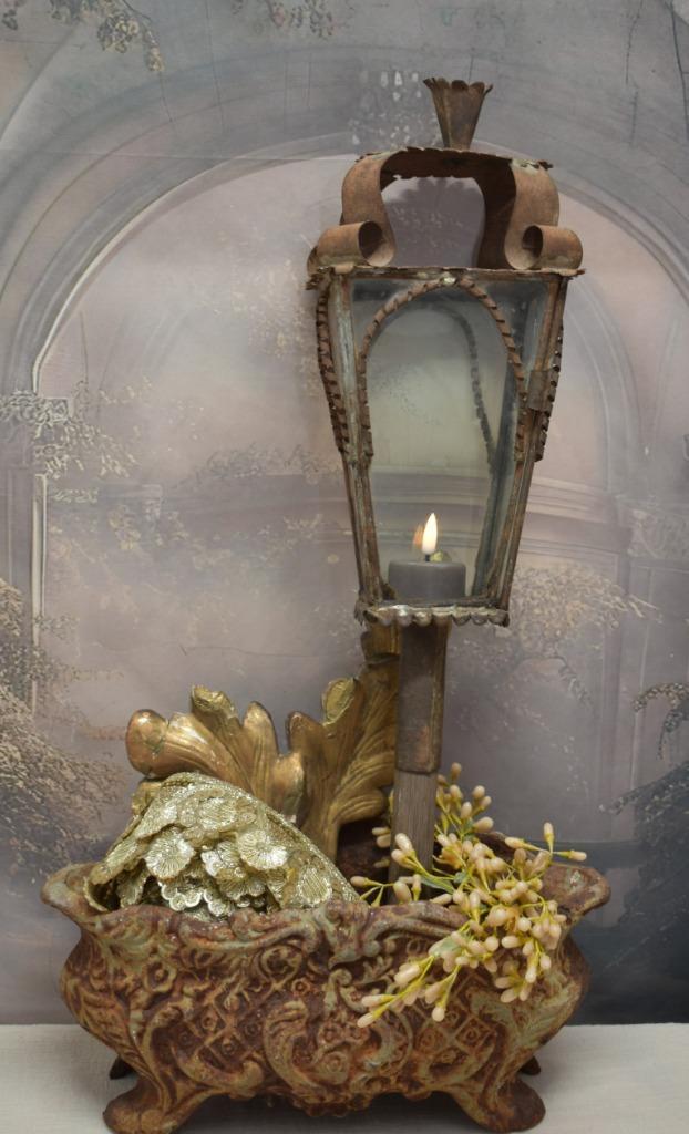 Oude Franse Lantaarn. "Uit Aletta's tijd", Antiek en Kunst, Antiek | Woonaccessoires, Ophalen of Verzenden