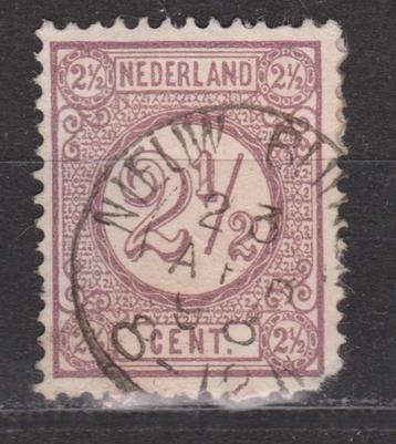 Nederland 33 NIEUW BUINEN Cijfer 1876 KLEINROND STEMPELS  beschikbaar voor biedingen