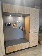 Showroommodel garderobekast Kvik CORISSA light oak, Ophalen, 200 cm of meer, 150 tot 200 cm, Eikenhout