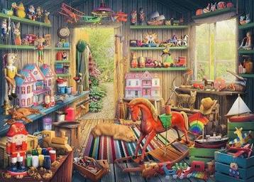 Ravensburger - Nostalgisch Speelgoed - 1000 stukjes beschikbaar voor biedingen