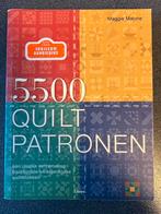 Boek 5500 Quilt Patronen., Ophalen of Verzenden, Zo goed als nieuw, Borduren en Naaien