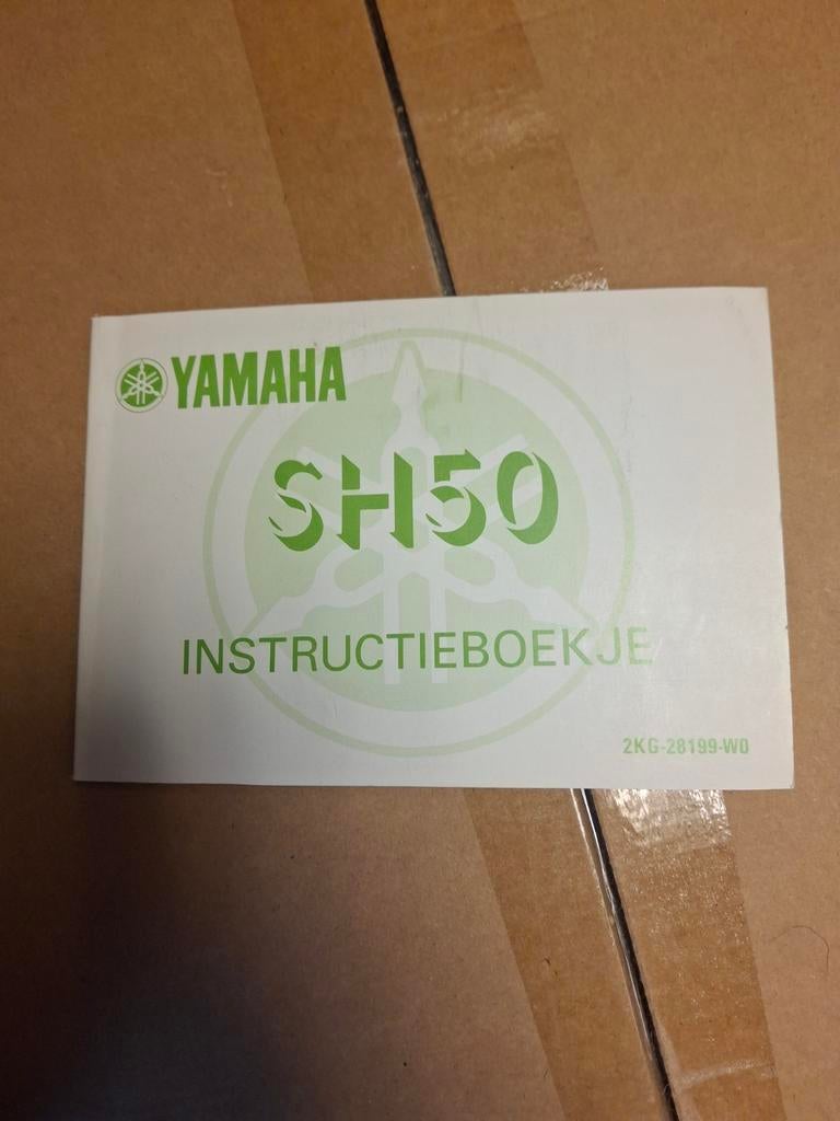 Yamaha SH50 Instructieboekje - Origineel, Ophalen of Verzenden, Gebruikt