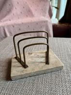 Vintage marmeren brievenhouder – Art Deco stijl, Antiek en Kunst, Ophalen of Verzenden