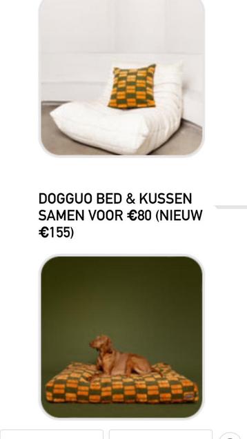 Dogguo Dot hondenbed + interieurkussen maat L – zgan beschikbaar voor biedingen