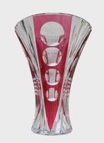 Art Deco roosrode Val Saint Lambert 28cm, Antiek en Kunst, Ophalen