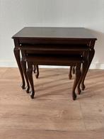 Bijzettafeltjes (3 stuks), inschuifbaar, Antiek en Kunst, Antiek | Meubels | Tafels, Ophalen
