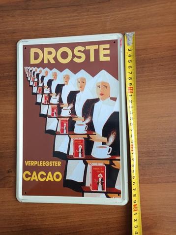 DROSTE REKLAMEBORD  en  DROSTE BLIK beschikbaar voor biedingen