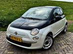Fiat 500 Bicolore 0.9 86PK Turbo 2011 Parelmoer Bruin leder, Auto's, Voorwielaandrijving, Euro 5, Overige kleuren, 905 kg