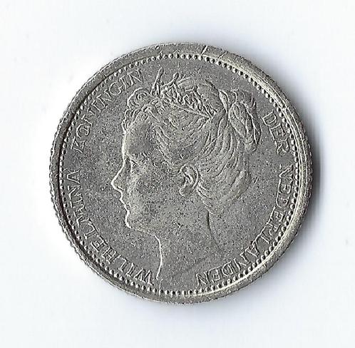 10 cent (dubbeltje) 1905 Wilhelmina, Postzegels en Munten, Munten | Nederland, Losse munt, 10 cent, Koningin Wilhelmina, Zilver