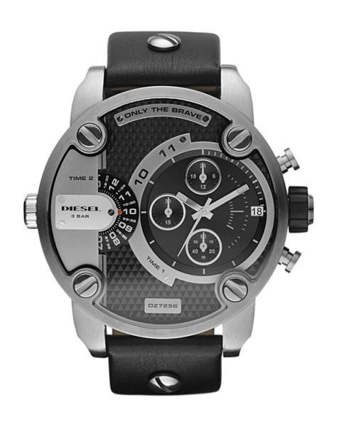 Diesel online the brave DZ7256 serie Little Daddy, Sieraden, Tassen en Uiterlijk, Horloges | Heren, Zo goed als nieuw, Polshorloge