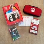 Nintendo Switch OLED (juli 2025) met extras in Nieuwstaat, Met games, Met 2 controllers, Nieuw, Switch OLED
