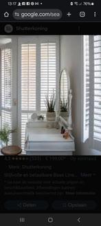 12 x nieuwe shutters in verpakking, Huis en Inrichting, Ophalen of Verzenden, Zo goed als nieuw, Minder dan 100 cm