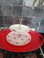 High tea etagere, Ophalen of Verzenden, Zo goed als nieuw, Taarten