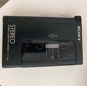 Sony Walkman TSC-430 Cassette - Corder beschikbaar voor biedingen