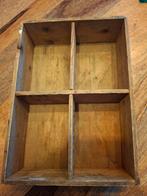 Vintage blueband boter bak van hout, Ophalen of Verzenden