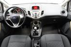 Ford Fiesta 1.25 Ghia | Climate control | Sportvelgen | Goed, Auto's, Te koop, Zilver of Grijs, Geïmporteerd, 5 stoelen