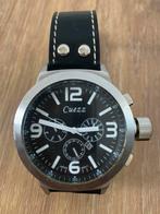 CUEZZ XXL Horloge - Stoer Design!, Sieraden, Tassen en Uiterlijk, Horloges | Heren, Overige merken, Staal, Polshorloge, Ophalen of Verzenden